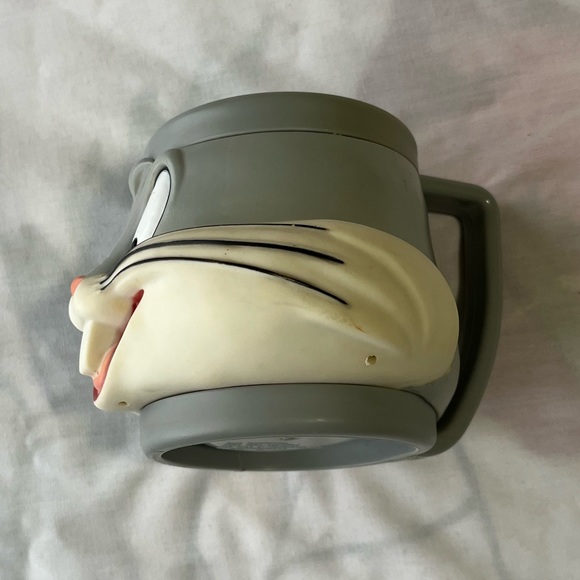 1992 Bugs Bunny Mug Warner Bros. Vintage - Picture 4 of 8